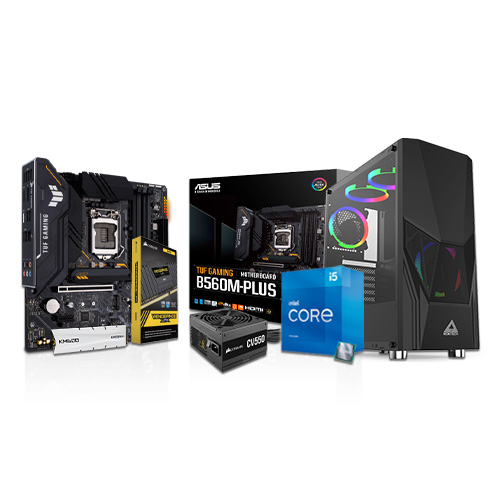 Intel i5-11400 With Asus TUF GAMING B560M-E PC Build Offer 